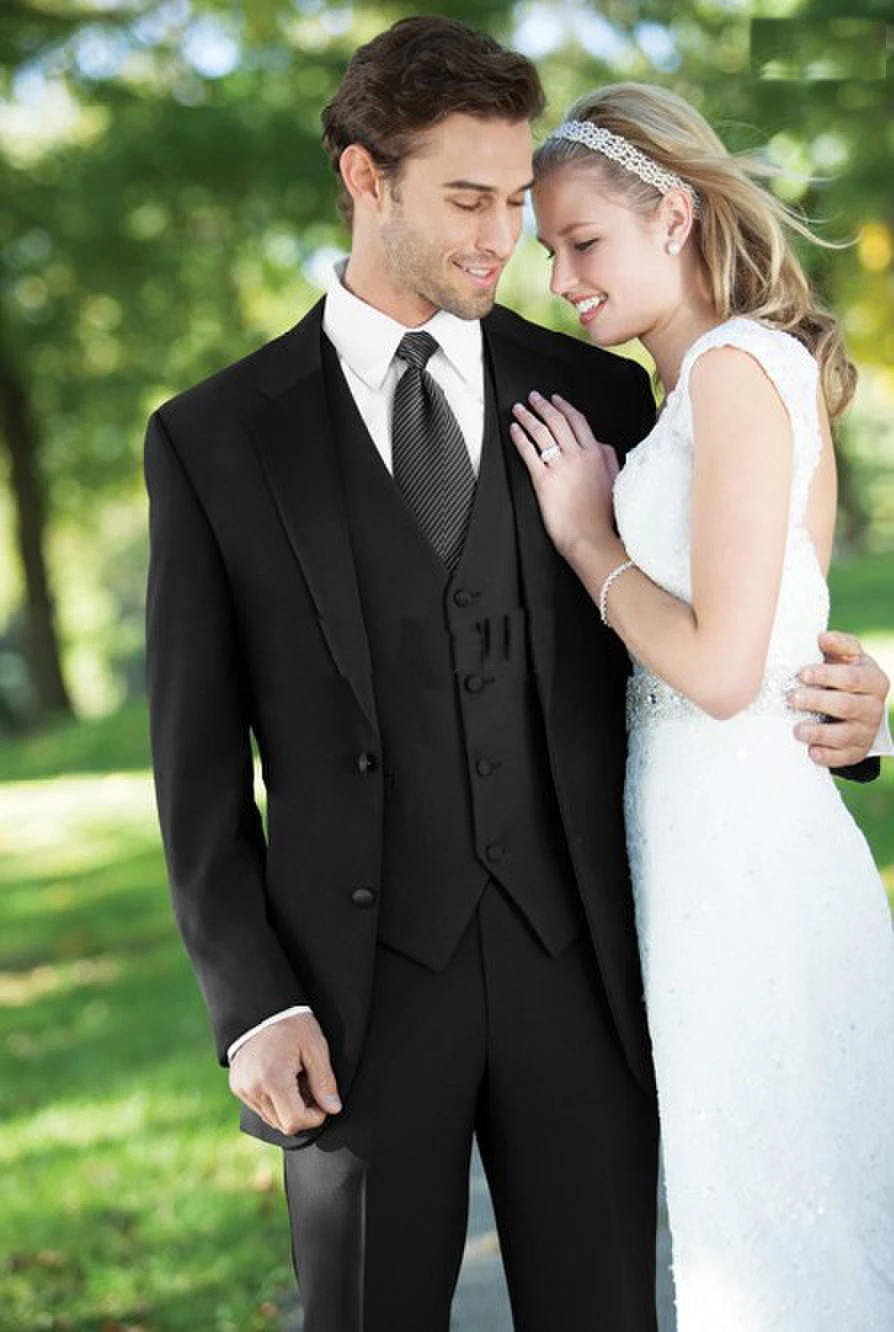 TOP SALE/free shipping Black Notch Lapel Groom Tuxedos Groomsmen Best Man Suit/Men Wedding Suits/Bridegroom Suit/cheap tuxedos
TOP SALE/free shipping Black Notch Lapel Groom Tuxedos Groomsmen Best Man Suit/Men Wedding Suits/Bridegroom Suit/cheap tuxedos