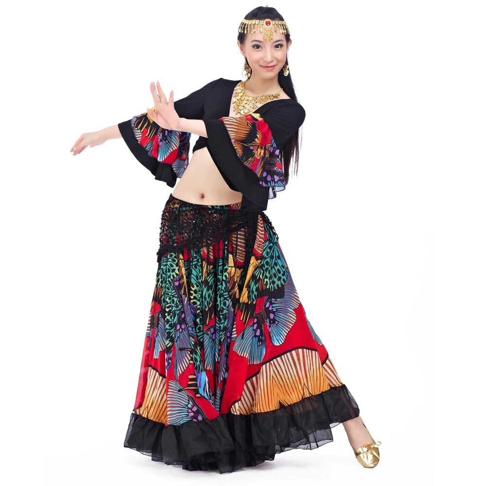 2018 Newest Top grade gypsy belly dance skirt for women big flowers 2 3 m big skirt 720 degrees
2018 Newest Top grade gypsy belly dance skirt for women big flowers 2 3 m big skirt 720 degrees