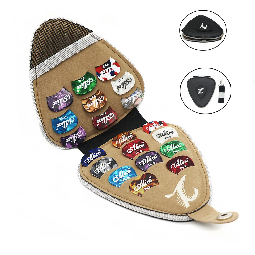 BATESMUSIC Guitar Picks Holder Case for Acoustic Electric Guitar, Variety Pack Picks Storage Pouch Box PU leather
BATESMUSIC Guitar Picks Holder Case for Acoustic Electric Guitar, Variety Pack Picks Storage Pouch Box PU leather