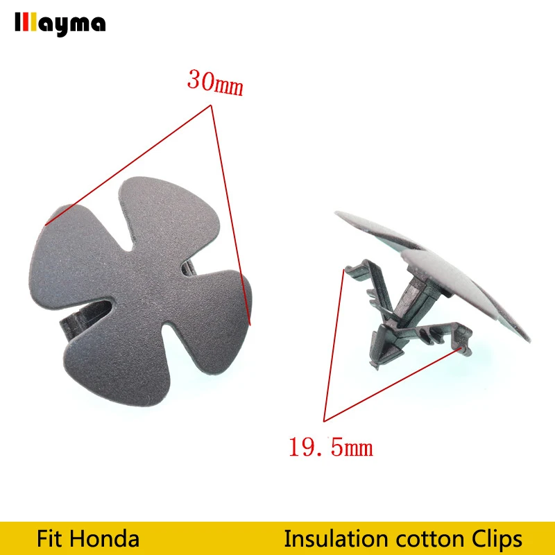 20pcs Plastics car clips For Honda Civic Fit CRV HRV Accord Odyssey Plastic Trim Clips for Auto Bonnet Insulation Hood Insulator
20pcs Plastics car clips For Honda Civic Fit CRV HRV Accord Odyssey Plastic Trim Clips for Auto Bonnet Insulation Hood Insulator