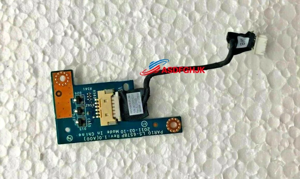 Original FOR Dell FOR Alienware 18.4" M18x R2 Genuine Power Button Board w/Cable LS-6578P Full TESED OK
Original FOR Dell FOR Alienware 18.4" M18x R2 Genuine Power Button Board w/Cable LS-6578P Full TESED OK