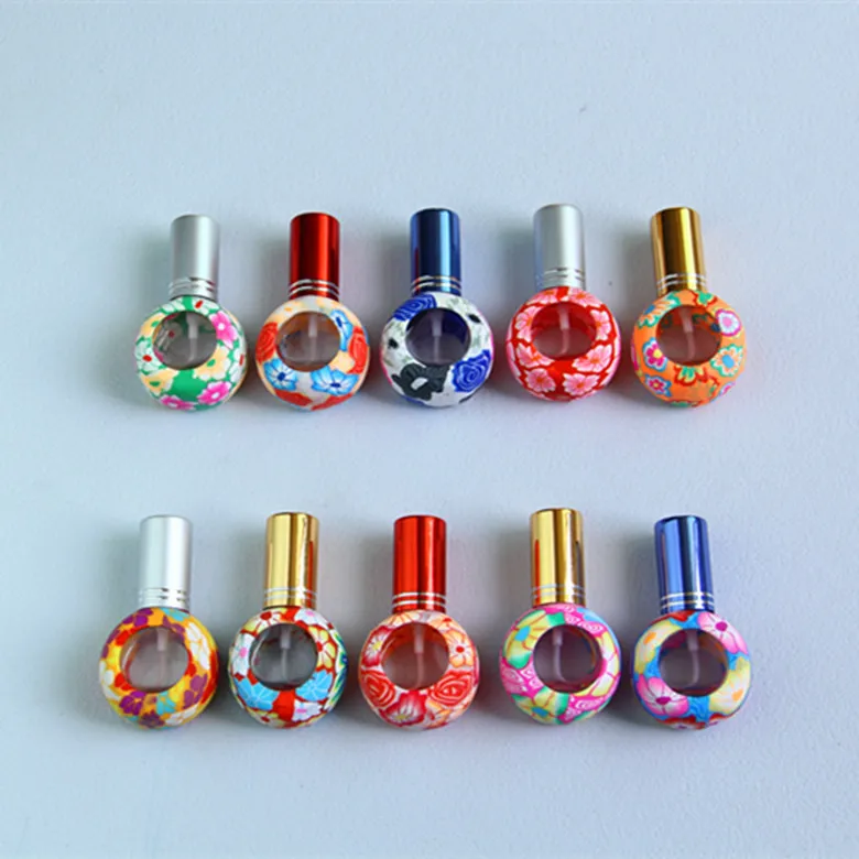 5pcs 8ml glass spray Polymer Clay Decorated Perfume Bottles empty cosmetic mini atomizer sample pefume bottle Craft bottles
5pcs 8ml glass spray Polymer Clay Decorated Perfume Bottles empty cosmetic mini atomizer sample pefume bottle Craft bottles