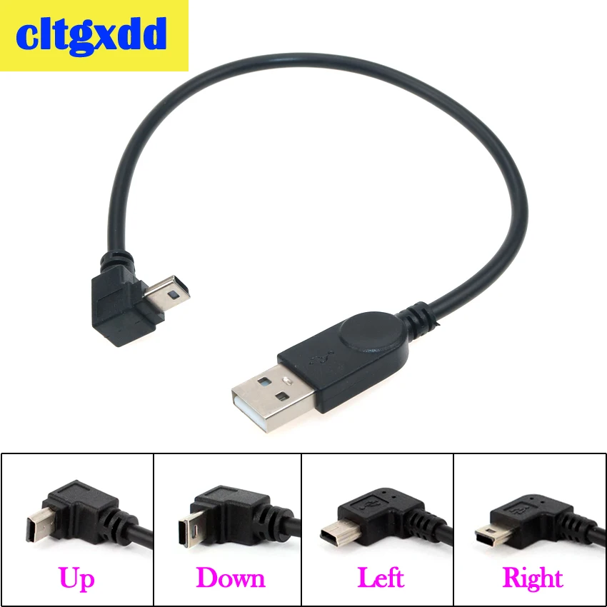 cltgxdd USB 2.0 Male to Mini USB 5pin 90 Degree Up & Down & Left & Right Angled Male Data Cable Adapteris For Car AUX Tablet
cltgxdd USB 2.0 Male to Mini USB 5pin 90 Degree Up & Down & Left & Right Angled Male Data Cable Adapteris For Car AUX Tablet