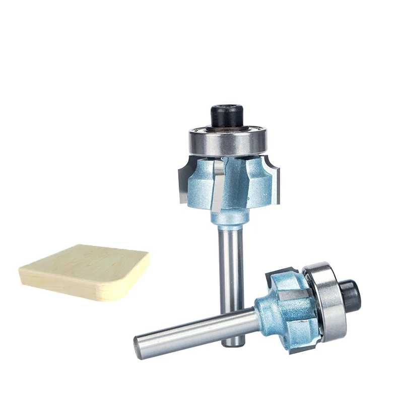 HUHAO 1pc 1/4" Woodworking Bit With Bearings CNC Tool Four Teeth Trimming Milling Cutter Router Bits For Wood High Speed Steel
HUHAO 1pc 1/4" Woodworking Bit With Bearings CNC Tool Four Teeth Trimming Milling Cutter Router Bits For Wood High Speed Steel