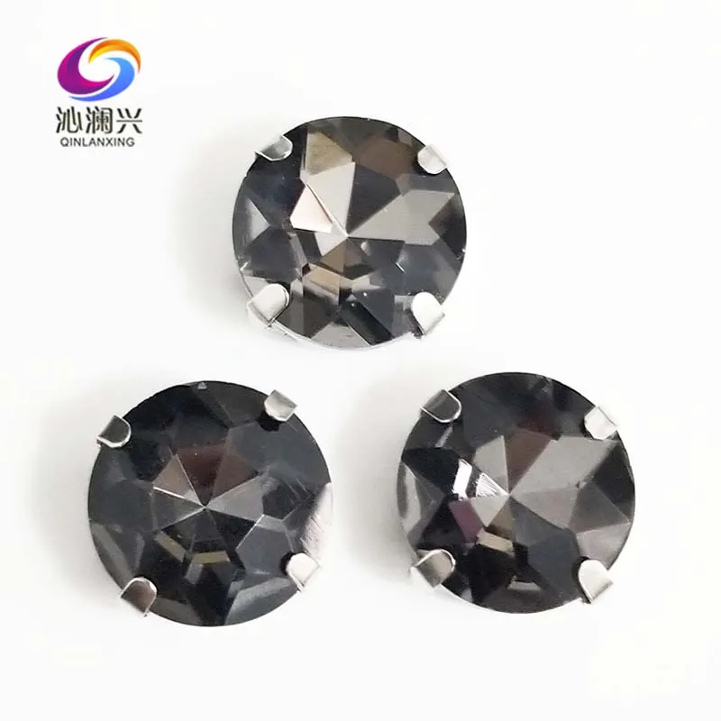 Round Shape High Quality Grey Glass Crystal Sew on Rhinestones, Diy Clothing Sewing Accessories, Used for Needlework, BSH04
Round Shape High Quality Grey Glass Crystal Sew on Rhinestones, Diy Clothing Sewing Accessories, Used for Needlework, BSH04