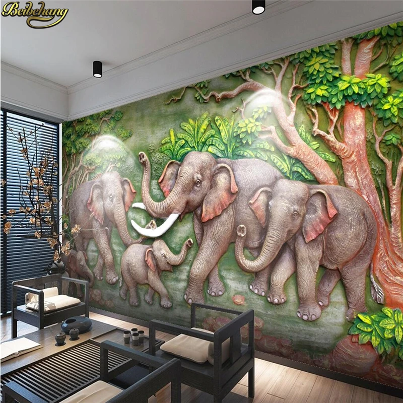 beibehang Custom Retro elephant Papel De Parede 3D Photo Wallpaper Home Decor Living Room Sofa Bedroom TV Background Wall paper
beibehang Custom Retro elephant Papel De Parede 3D Photo Wallpaper Home Decor Living Room Sofa Bedroom TV Background Wall paper