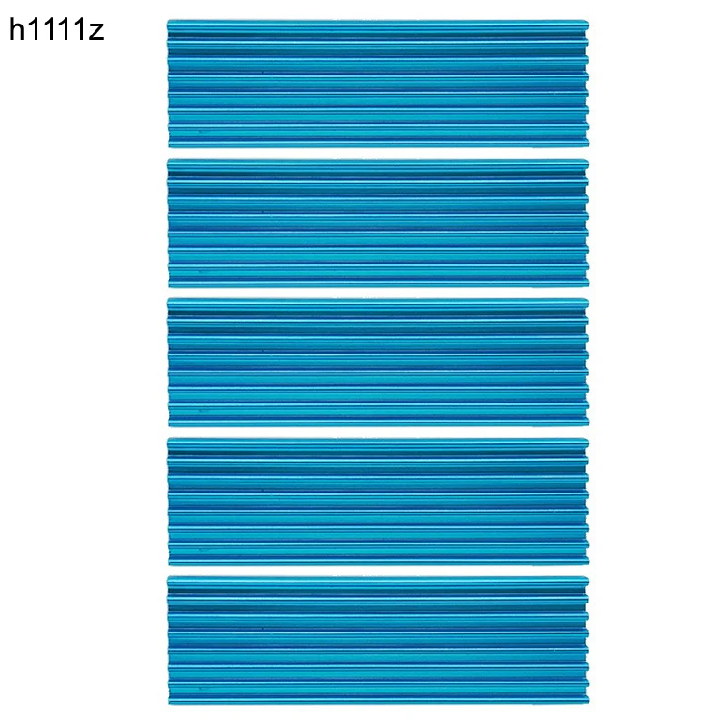 5PCS M.2 Heatsink SSD Aluminum alloy Heatsink Cooler Heat sink Thermal Conductive Adhesive For M.2 NGFF 2280 PCI-E NVME SSD Blue
5PCS M.2 Heatsink SSD Aluminum alloy Heatsink Cooler Heat sink Thermal Conductive Adhesive For M.2 NGFF 2280 PCI-E NVME SSD Blue