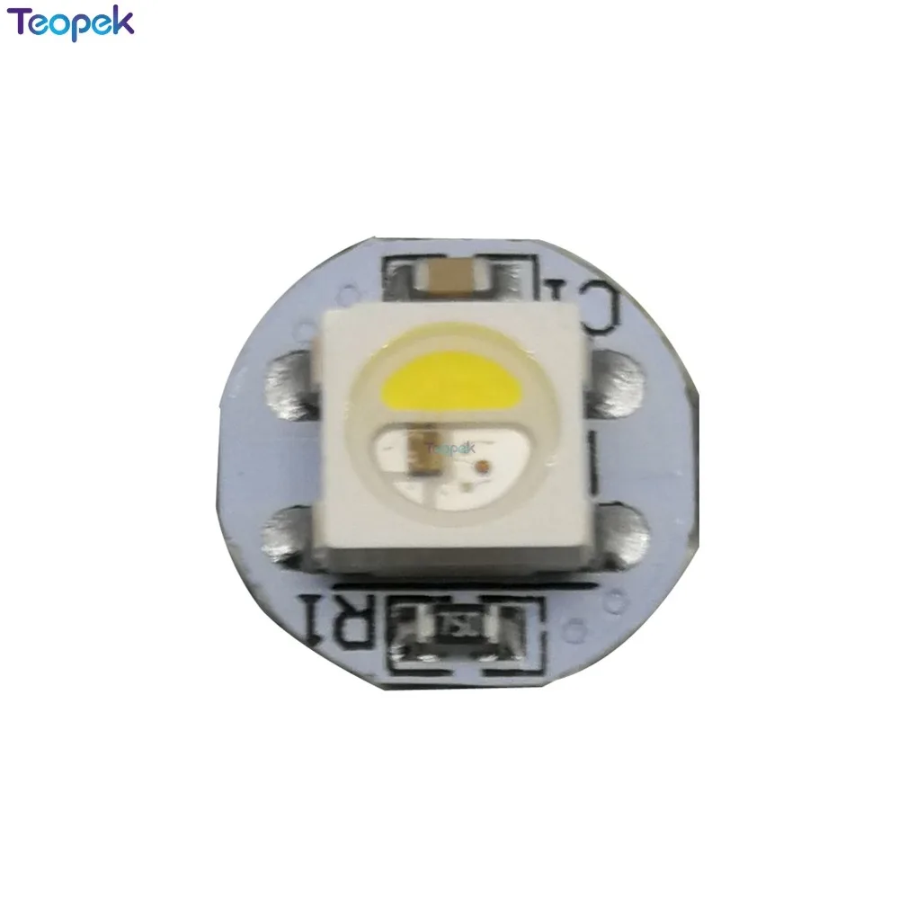 SK6812 RGBW (RGB+White/Warm/Nature) 5050Individually Addressable Digital LED Chip Pixel 5V mini PCB board (10mm*3mm) Heatsink
SK6812 RGBW (RGB+White/Warm/Nature) 5050Individually Addressable Digital LED Chip Pixel 5V mini PCB board (10mm*3mm) Heatsink