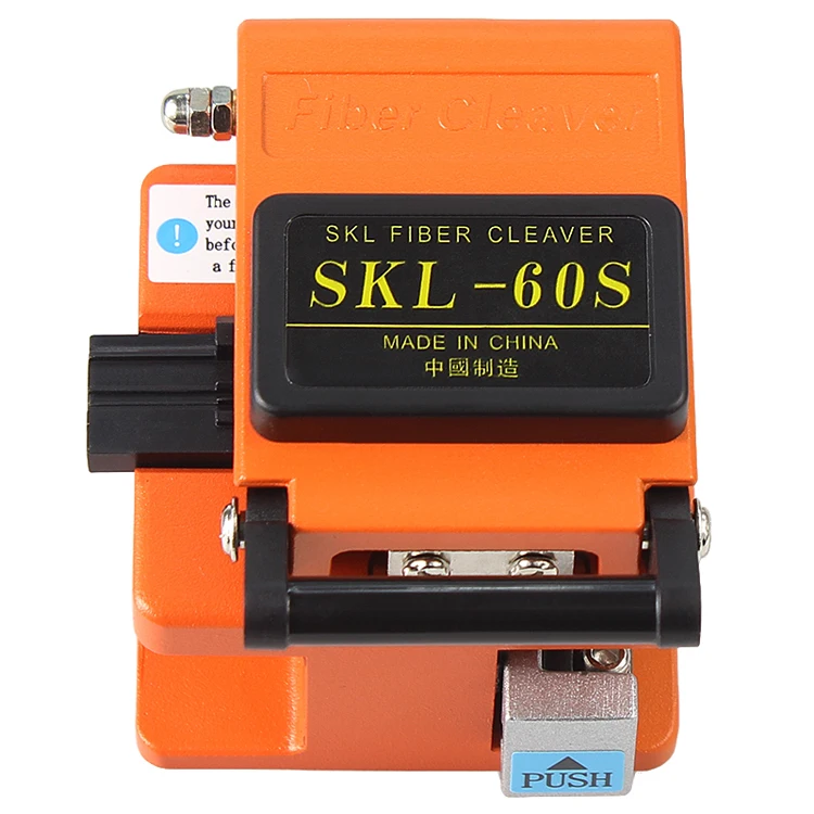SKL-60S fiber optical cutter knife FTTH fiber wire cable cold connection fiber cleaver orange
SKL-60S fiber optical cutter knife FTTH fiber wire cable cold connection fiber cleaver orange