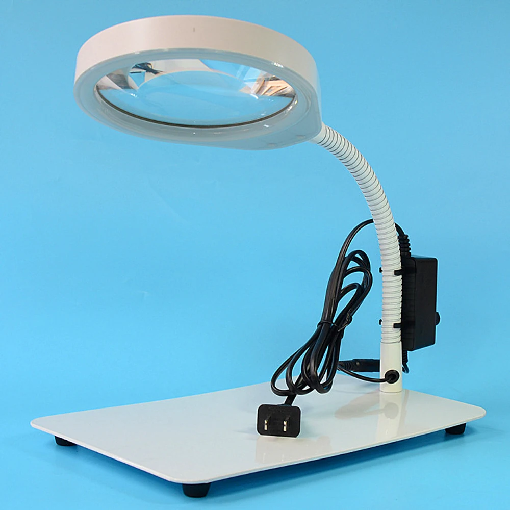 PDOK Daylight LED lamp with magnifier lamp for Reading Jewelry Loupe Electronic Assembly
PDOK Daylight LED lamp with magnifier lamp for Reading Jewelry Loupe Electronic Assembly
