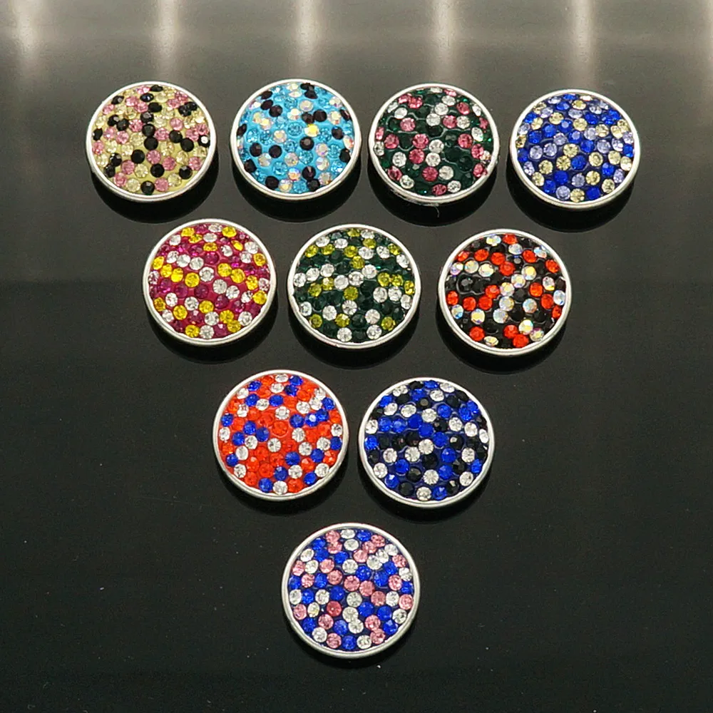 New 20pcs/lot NA1155 High quality Colorful spots Manual mixed 18mm Rhinestone Snap Button Charm Button charm Snaps Jewelry
New 20pcs/lot NA1155 High quality Colorful spots Manual mixed 18mm Rhinestone Snap Button Charm Button charm Snaps Jewelry