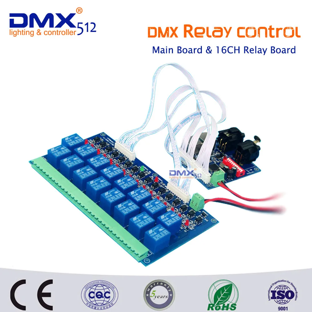 Free Shipping 16CH dmx512 relay controller (max 10A) ,Relay switch 16CH dmx Controller,Connect the 16CH DMX main relay board
Free Shipping 16CH dmx512 relay controller (max 10A) ,Relay switch 16CH dmx Controller,Connect the 16CH DMX main relay board