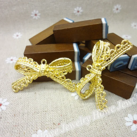 Wholesale 20 PCS Vintage Charms bow-knot Pendant Gold-color Fit Bracelets Necklace DIY Metal Jewelry Making
Wholesale 20 PCS Vintage Charms bow-knot Pendant Gold-color Fit Bracelets Necklace DIY Metal Jewelry Making