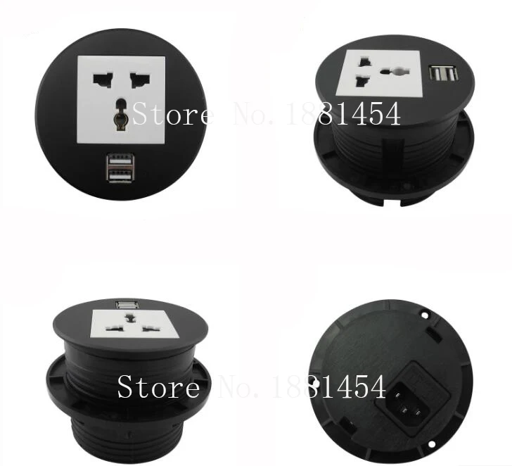NEW high quality 1*universal + 2* charge usb ,for officer /meeting room /table ,black /silver. free shipping
NEW high quality 1*universal + 2* charge usb ,for officer /meeting room /table ,black /silver. free shipping