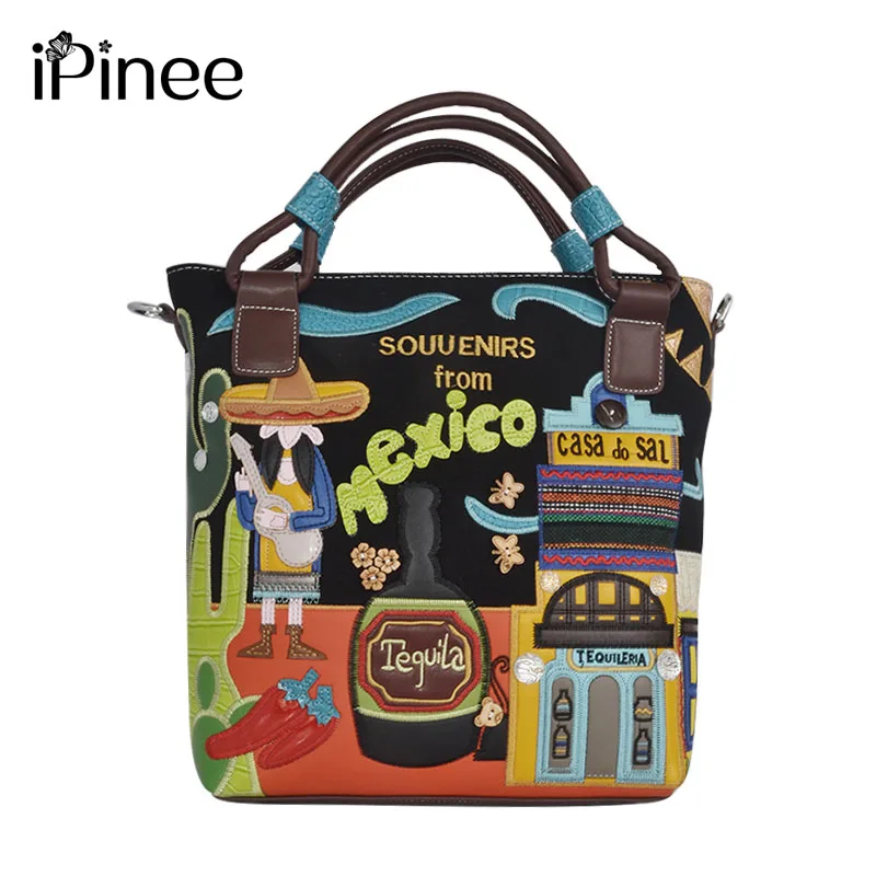 iPinee New Vintga Women Canvas Bag Printing Handbags Personality Designer Classical Messenger Shoulder Bags
iPinee New Vintga Women Canvas Bag Printing Handbags Personality Designer Classical Messenger Shoulder Bags
