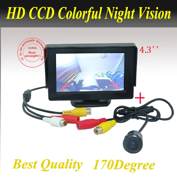 4.3 Inch TFT Car Monitor Mirror View Rearview Auto LCD Screen Backup Camera for Car Reversing Camera
4.3 Inch TFT Car Monitor Mirror View Rearview Auto LCD Screen Backup Camera for Car Reversing Camera