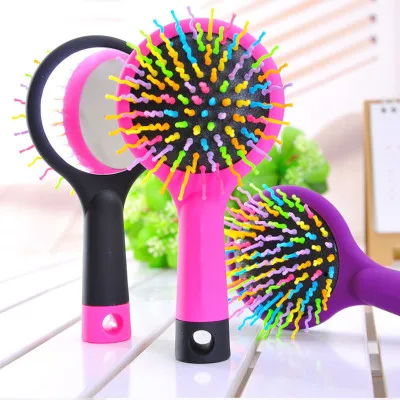 by DHL or EMS 50pcs Rainbow Comb Volume Brush Magic Hairbrush for Hair Tangle Hair Brush Women Comb Candy With Mirror
by DHL or EMS 50pcs Rainbow Comb Volume Brush Magic Hairbrush for Hair Tangle Hair Brush Women Comb Candy With Mirror