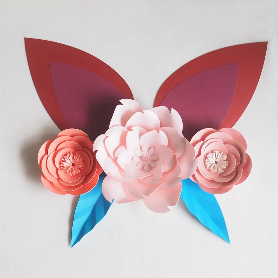 DIY Large Giant Paper Flowers Rose Fleurs Backdrops 3pcs+ 2 Leaves+ 2 Ears For Wedding Decorations Nursery Kids' Birthday Video
DIY Large Giant Paper Flowers Rose Fleurs Backdrops 3pcs+ 2 Leaves+ 2 Ears For Wedding Decorations Nursery Kids' Birthday Video
