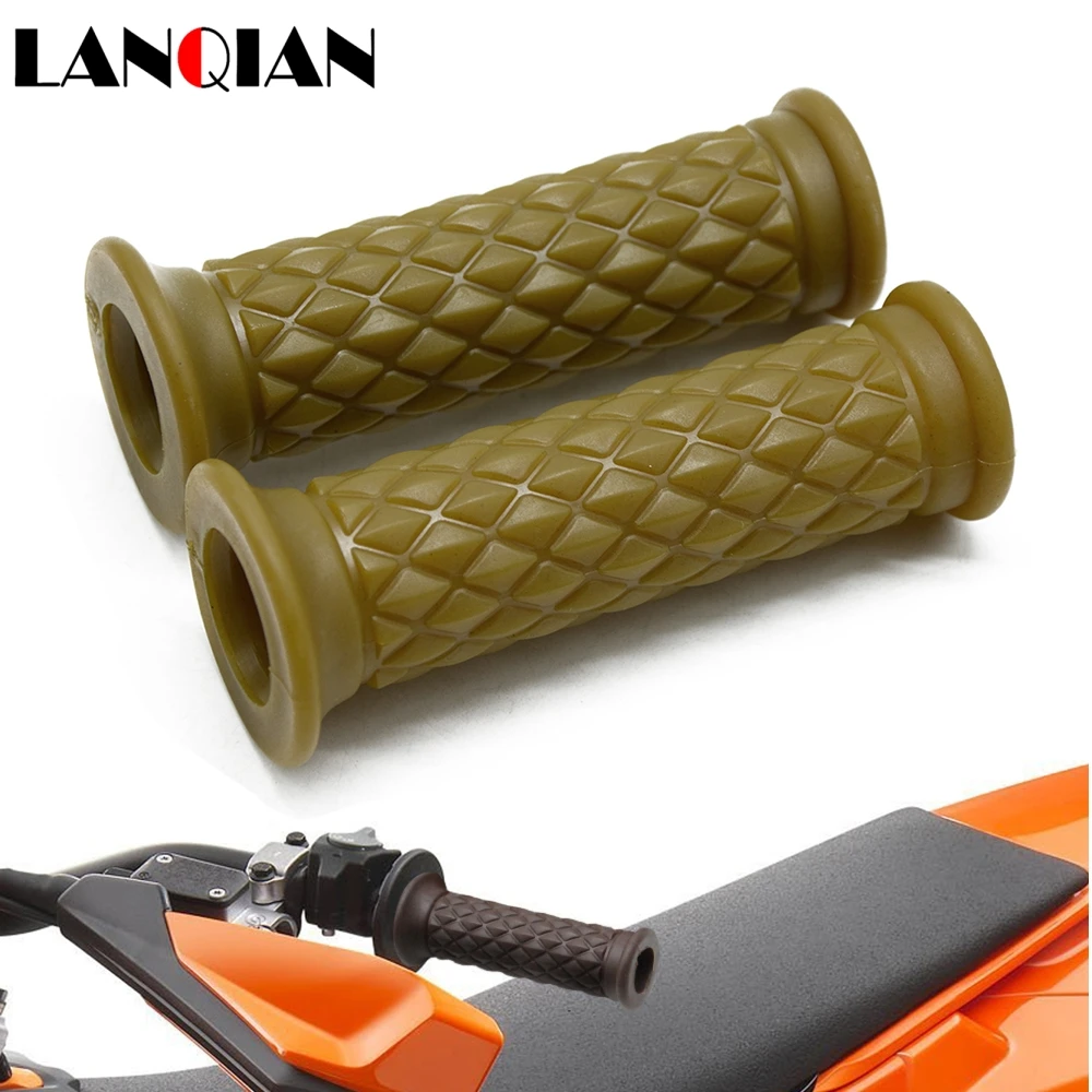 7/8''22MM Motorcycle Handlebar Grips Coffee Cafe Motorbike Handle Hand Bar Retro Rubber Grip For Yamaha MT-03 MT-25 YZF R25 R3
7/8''22MM Motorcycle Handlebar Grips Coffee Cafe Motorbike Handle Hand Bar Retro Rubber Grip For Yamaha MT-03 MT-25 YZF R25 R3