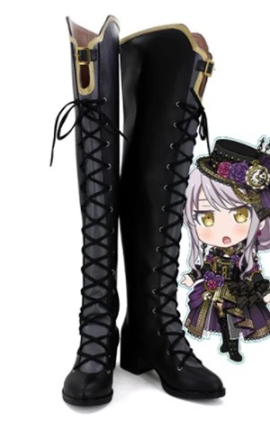 Bang Dream Minato Yukina Long Black Cosplay Boots Shoes Christmas Halloween Party Custom Made for Adult Women Shoes Accessories
Bang Dream Minato Yukina Long Black Cosplay Boots Shoes Christmas Halloween Party Custom Made for Adult Women Shoes Accessories