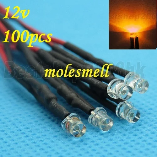 Free shipping 100pcs 3mm 12v Flat Top Orange LED Lamp Light Set Pre-Wired 3mm 12V DC Wired 3mm big/wide angle Orange 12v led
Free shipping 100pcs 3mm 12v Flat Top Orange LED Lamp Light Set Pre-Wired 3mm 12V DC Wired 3mm big/wide angle Orange 12v led