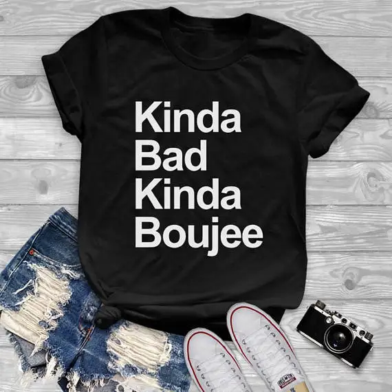 Футболка Skuggnas Kind bad kind boujee, забавная милая футболка с рисунком, женские модные топы 90-х годов, хлопковая одежда в стиле Харадзюку с графикой
Футболка Skuggnas Kind bad kind boujee, забавная милая футболка с рисунком, женские модные топы 90-х годов, хлопковая одежда в стиле Харадзюку с графикой