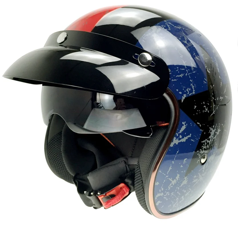 DOT Vintage Motorcycle Retro Open Face Helmet Motobike Chopper Curiser 3/4 Half Face Helmets
DOT Vintage Motorcycle Retro Open Face Helmet Motobike Chopper Curiser 3/4 Half Face Helmets