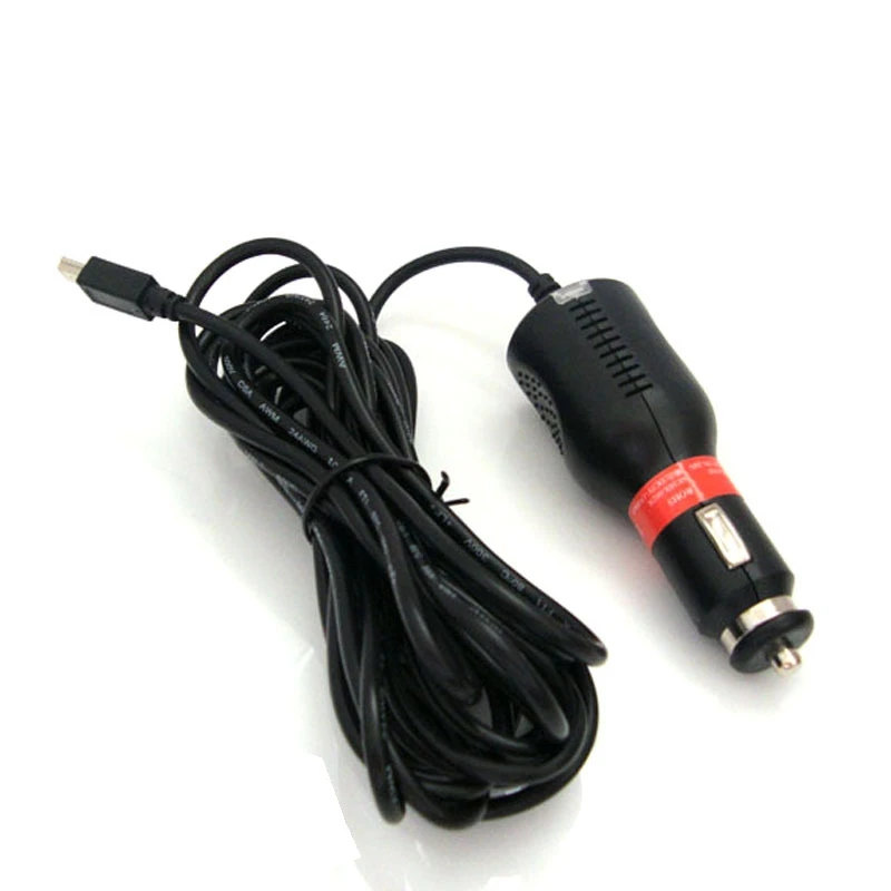 Universal Mini USB Charger Adapter Input 12v - 24V Ouput 5V 2A, Cable Length 3.5m For Car Dash Cam GPS Navigation Power Adapter
Universal Mini USB Charger Adapter Input 12v - 24V Ouput 5V 2A, Cable Length 3.5m For Car Dash Cam GPS Navigation Power Adapter