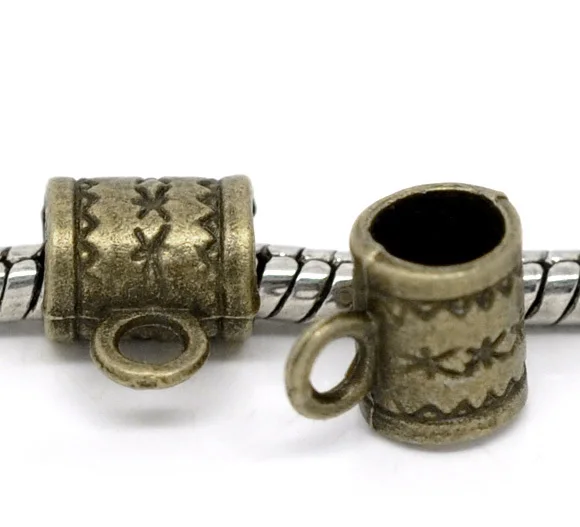 Free Shipping 500pcs Antique Bronze Bail Beads Fits European Charm Bracelet 8x6mm Jewelry Findings J0329F
Free Shipping 500pcs Antique Bronze Bail Beads Fits European Charm Bracelet 8x6mm Jewelry Findings J0329F