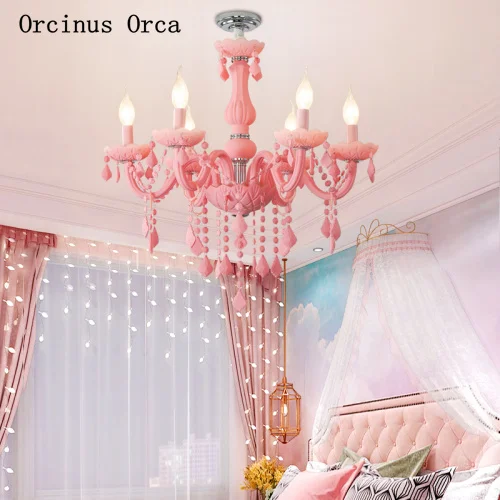 American Creative Candy Crystal Chandelier Girl's Bedroom Children's Room Lamp European Luxury Color LED Crystal Chandelier
American Creative Candy Crystal Chandelier Girl's Bedroom Children's Room Lamp European Luxury Color LED Crystal Chandelier