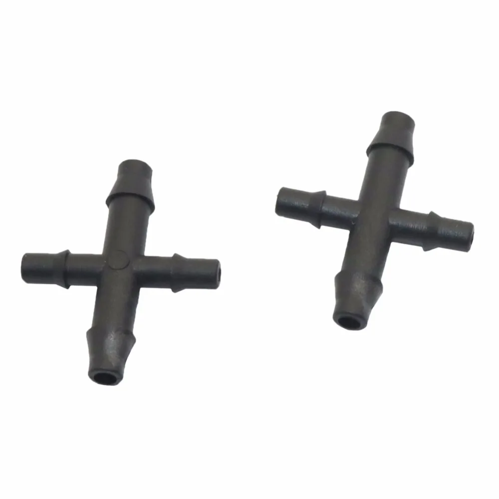 50 Pcs 4 way connector plastic crosspiece water separator garden hose connector Drip irrigation system 4/7mm hose
50 Pcs 4 way connector plastic crosspiece water separator garden hose connector Drip irrigation system 4/7mm hose
