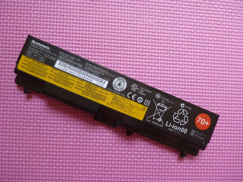 Новый оригинальный аккумулятор для LENOVO ThinkPad T510 T510i T520 T520i T530 T530i L520 series 10,8 В 57WH
Новый оригинальный аккумулятор для LENOVO ThinkPad T510 T510i T520 T520i T530 T530i L520 series 10,8 В 57WH