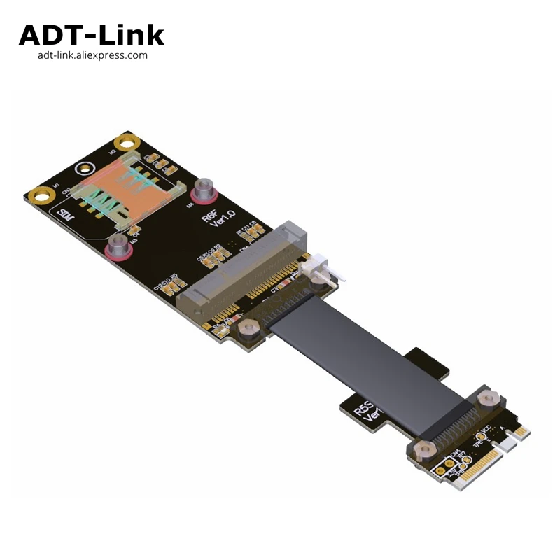 M.2 WiFi A.E key to mini pci e mPCIe wireless network card extension cable adapter Card Mini pcie pci-e wifi Bluetooth Riser
M.2 WiFi A.E key to mini pci e mPCIe wireless network card extension cable adapter Card Mini pcie pci-e wifi Bluetooth Riser