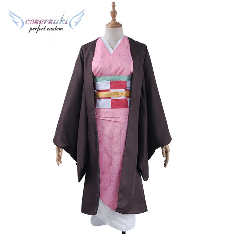 Kamado Nezuko Cosplay Costume for Carnival Halloween Christmas Outfit can be custmized
Kamado Nezuko Cosplay Costume for Carnival Halloween Christmas Outfit can be custmized