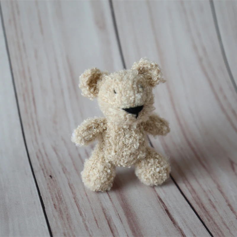 Knit Teddy Bear Toy Photography Prop Small Handknitted Animal Toy Crochet Teddy Bear Newborn photo props
Knit Teddy Bear Toy Photography Prop Small Handknitted Animal Toy Crochet Teddy Bear Newborn photo props