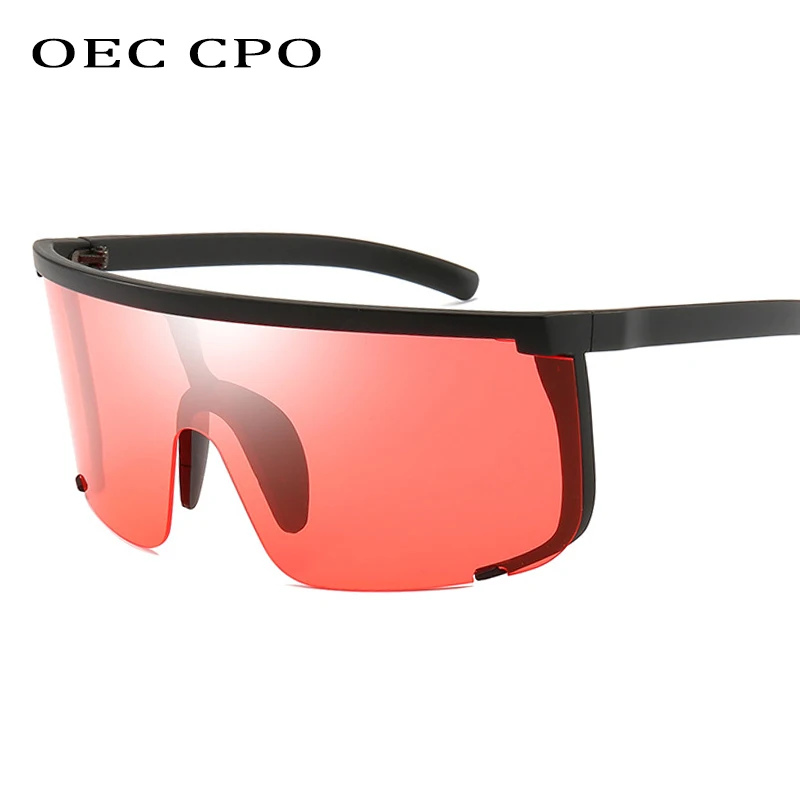 OEC CPO Oversized Rimless Sunglasses Men Ladies Brand Design One Piece Lens Big Frame Sun Glasses Women Uv400 Goggles O47
OEC CPO Oversized Rimless Sunglasses Men Ladies Brand Design One Piece Lens Big Frame Sun Glasses Women Uv400 Goggles O47