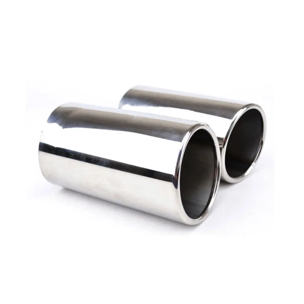 2pc Exhaust Muffler Tips Cover For Volvo XC60 S60 V60 Car Tail Pipe End Chrome Stainless Steel Trim Car Styling Accessary
2pc Exhaust Muffler Tips Cover For Volvo XC60 S60 V60 Car Tail Pipe End Chrome Stainless Steel Trim Car Styling Accessary