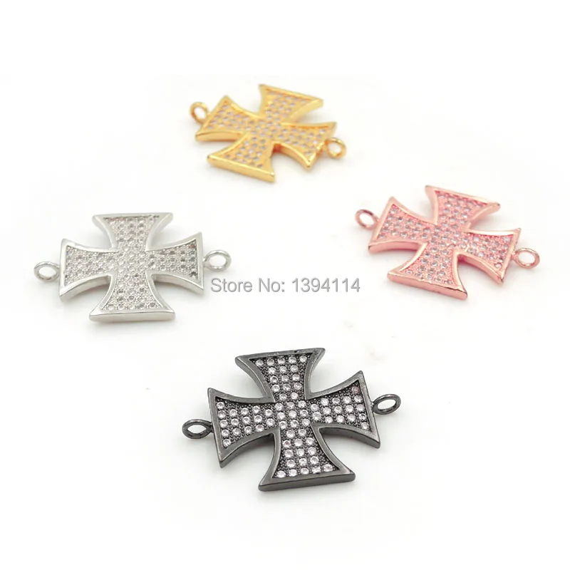 28*20*2mm Micro Pave Clear CZ Cross Connector Fit For Women As DIY Bracelets Accessory
28*20*2mm Micro Pave Clear CZ Cross Connector Fit For Women As DIY Bracelets Accessory