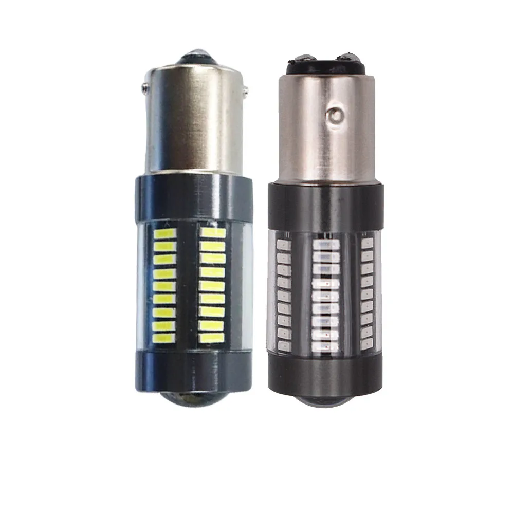 2 шт. 1156 BA15S BAU15S 1157 BAY15D 4014 66 SMD светильник сигнал поворота s фонарь заднего хода s стоп-сигнал задний свет автомобисветильник белый красный
2 шт. 1156 BA15S BAU15S 1157 BAY15D 4014 66 SMD светильник сигнал поворота s фонарь заднего хода s стоп-сигнал задний свет автомобисветильник белый красный