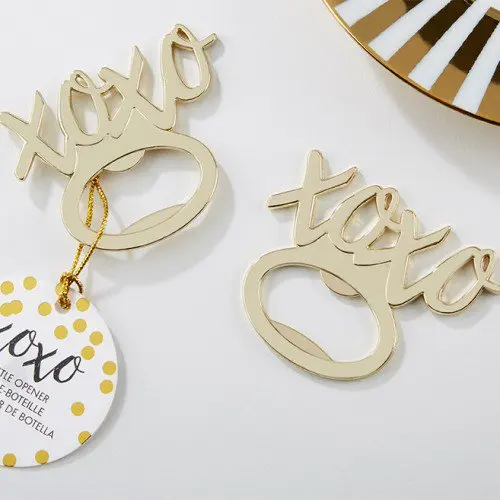 (25 Pieces/lot) Gold wedding decoration favors of XOXO Gold Bottle Opener Bridal shower favors for Wedding gift favors
(25 Pieces/lot) Gold wedding decoration favors of XOXO Gold Bottle Opener Bridal shower favors for Wedding gift favors