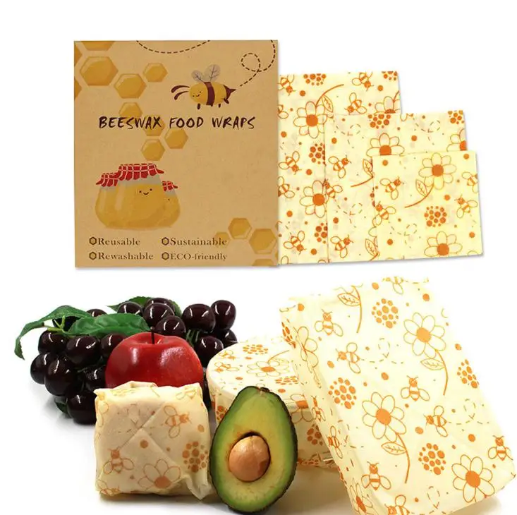 3pcs/set Zero Waste Food Reusable Wrap Sustainable Plastic Free Beeswax Food Storage Wrap Eco Friendly Snack Wrap SN1783
3pcs/set Zero Waste Food Reusable Wrap Sustainable Plastic Free Beeswax Food Storage Wrap Eco Friendly Snack Wrap SN1783