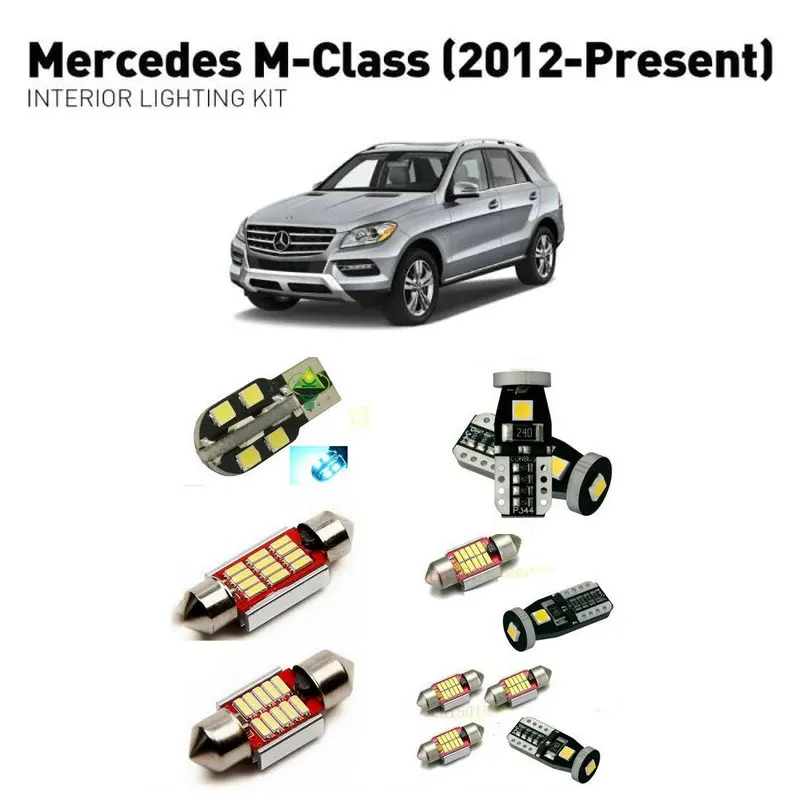 Led interior lights For mercedes m-class 2012+ 16pc Led Lights For Cars lighting kit automotive bulbs Canbus
Led interior lights For mercedes m-class 2012+ 16pc Led Lights For Cars lighting kit automotive bulbs Canbus