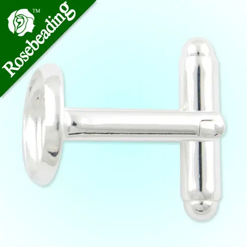 Silver Plated Cufflink Blanks with round bezel setting match 10mm cabochon Wholesale,2013
Silver Plated Cufflink Blanks with round bezel setting match 10mm cabochon Wholesale,2013