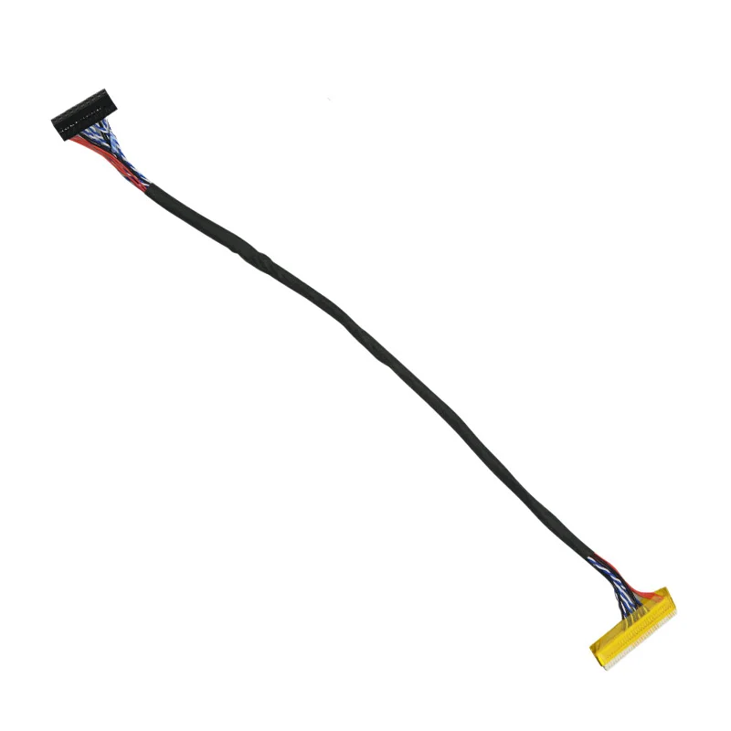 40cm FIX-D6 30Pin LVDS Cable for LCD Controller Panel 1ch 6 Bits 40cm for 14.1 inch 15 inch 15.4 inch TFT LCD LVDS DIY
40cm FIX-D6 30Pin LVDS Cable for LCD Controller Panel 1ch 6 Bits 40cm for 14.1 inch 15 inch 15.4 inch TFT LCD LVDS DIY