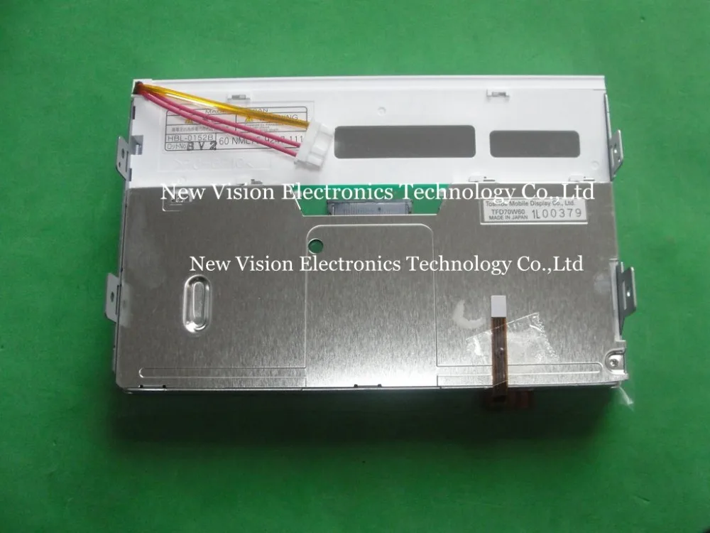 Новый оригинальный 7-дюймовый навигационный ЖК-монитор TFD70W60 с сенсорным экраном для LEXUS RX300 RX330 2003-2006 годов выпуска
Новый оригинальный 7-дюймовый навигационный ЖК-монитор TFD70W60 с сенсорным экраном для LEXUS RX300 RX330 2003-2006 годов выпуска