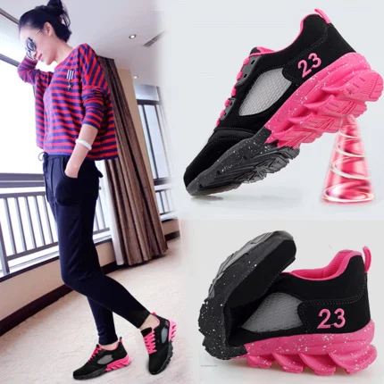 Lady Walking Shoes Woman Sports Shoes 2018 Increase In New Run Shoes Black Thick Bottom All Match Female Fitness Sneaker
Lady Walking Shoes Woman Sports Shoes 2018 Increase In New Run Shoes Black Thick Bottom All Match Female Fitness Sneaker