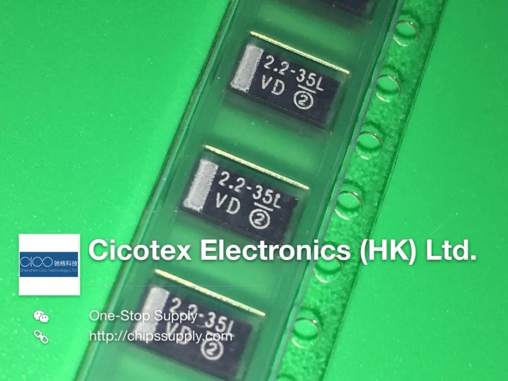 30 шт./лот 293D225X9035C2TE3 конденсатор стандартной длины 2,2 мкФ 35V 10% 2312 2,2-35LVD 2,2-35L
30 шт./лот 293D225X9035C2TE3 конденсатор стандартной длины 2,2 мкФ 35V 10% 2312 2,2-35LVD 2,2-35L