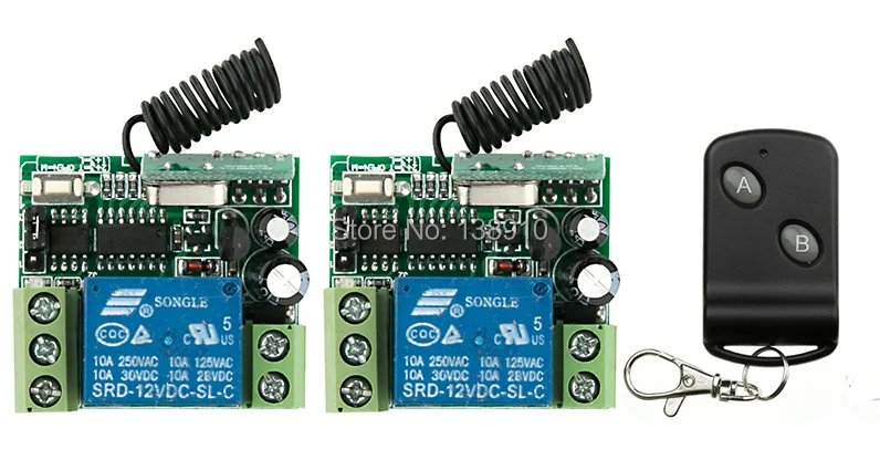 12V 1CH Learning Code Wireless Remote Control Switch System Receiver and Transmitter Applicance Garage Door /lamp/ window
12V 1CH Learning Code Wireless Remote Control Switch System Receiver and Transmitter Applicance Garage Door /lamp/ window