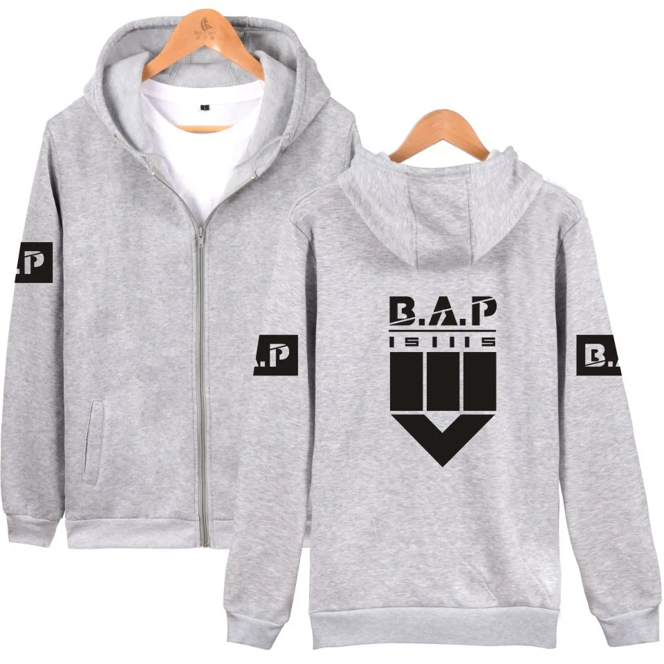 B.A.P KPOP fashion sport hip hop zipper men women hoodies jacket casual zip up long sleeve hooded sweatshirt tracksuits tops 4XL
B.A.P KPOP fashion sport hip hop zipper men women hoodies jacket casual zip up long sleeve hooded sweatshirt tracksuits tops 4XL