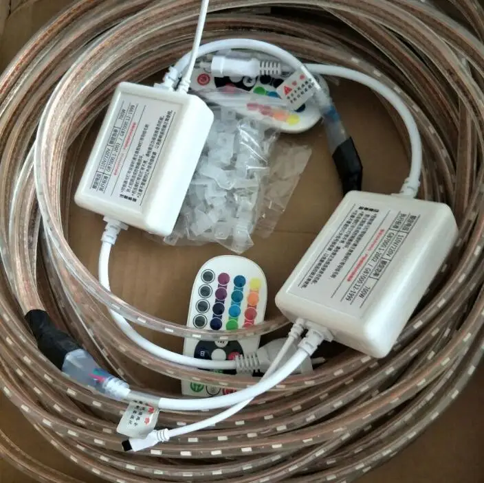 Гибсветильник Светодиодная лента RGB 5050, 60 светодиодов/м, водонепроницаемая светодиодная лента с разъемом питания и контроллером
Гибсветильник Светодиодная лента RGB 5050, 60 светодиодов/м, водонепроницаемая светодиодная лента с разъемом питания и контроллером